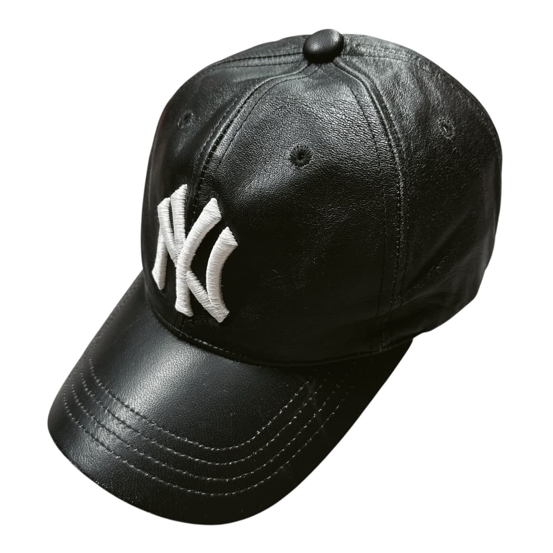 ✨ (바배) MLB 뉴욕양키즈 가죽 레더 볼캡 모자  상품이미지1