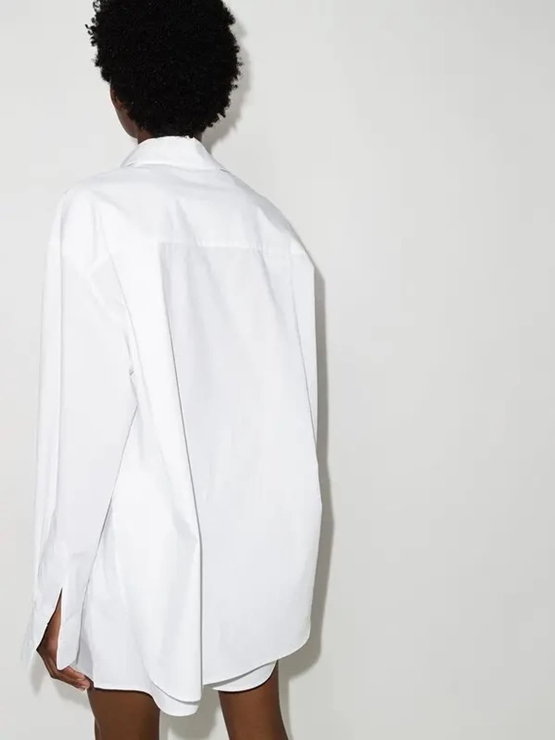 더 프랭키샵 lui 오가닉 코튼 화이트 셔츠 frankie shop 상품이미지10