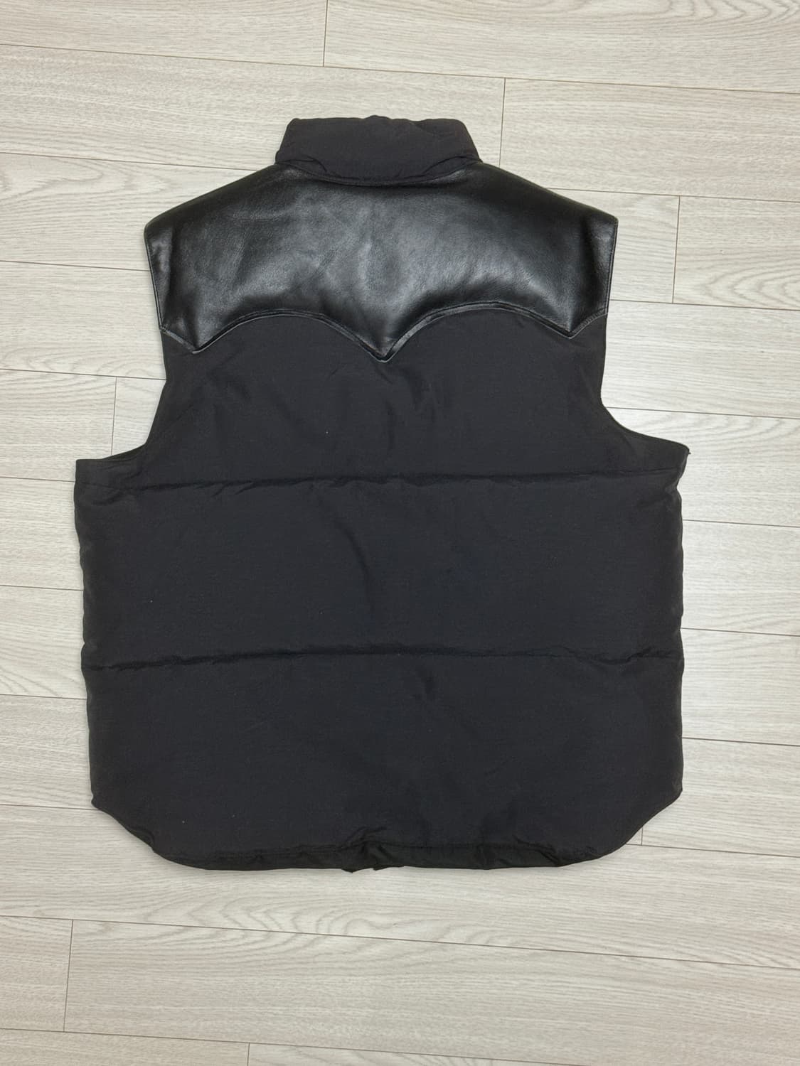 슈가케인 레더 다운 베스트 상품이미지2