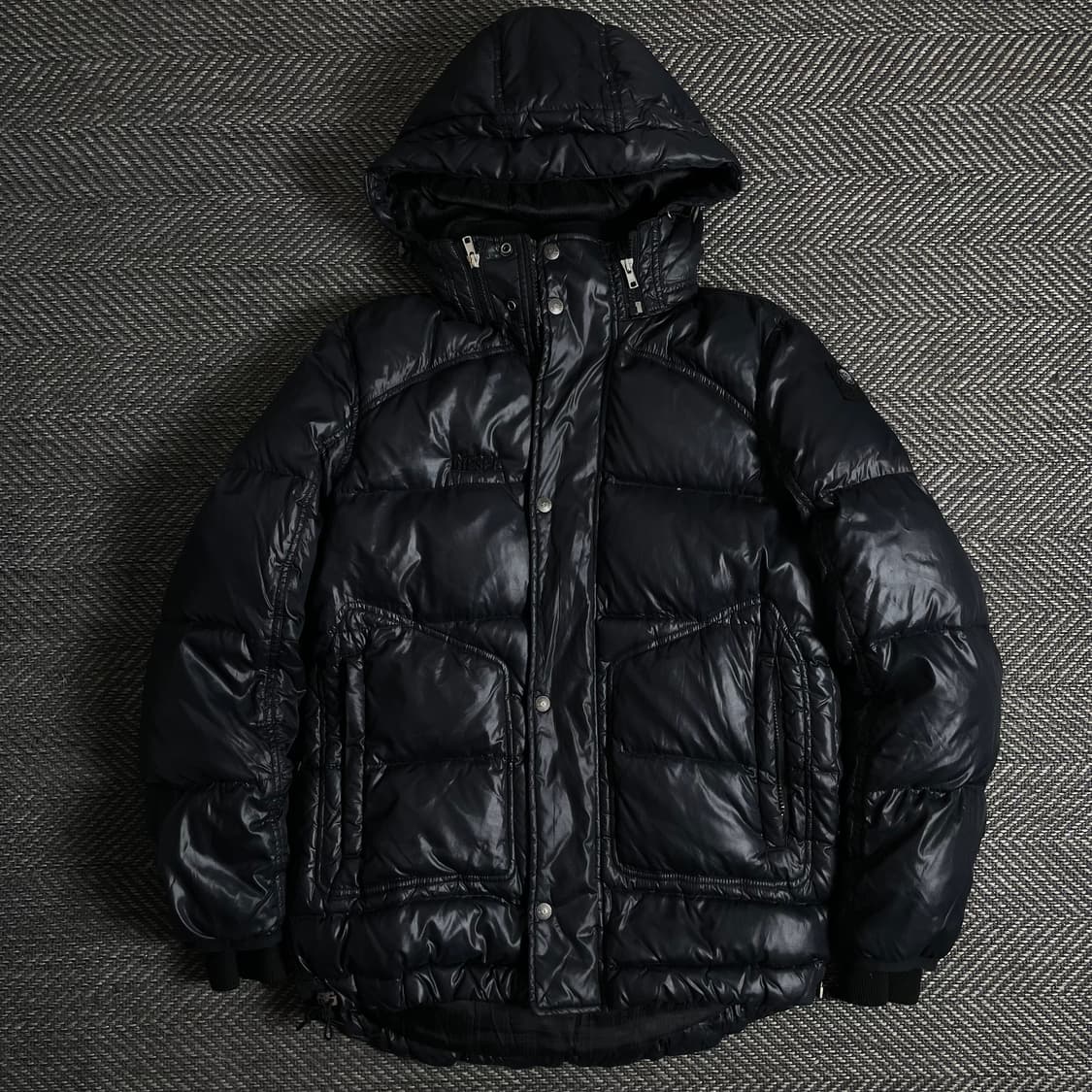 디젤 Y2K 빈티지 글로시 다운 푸퍼 패딩y 3367 상품이미지2