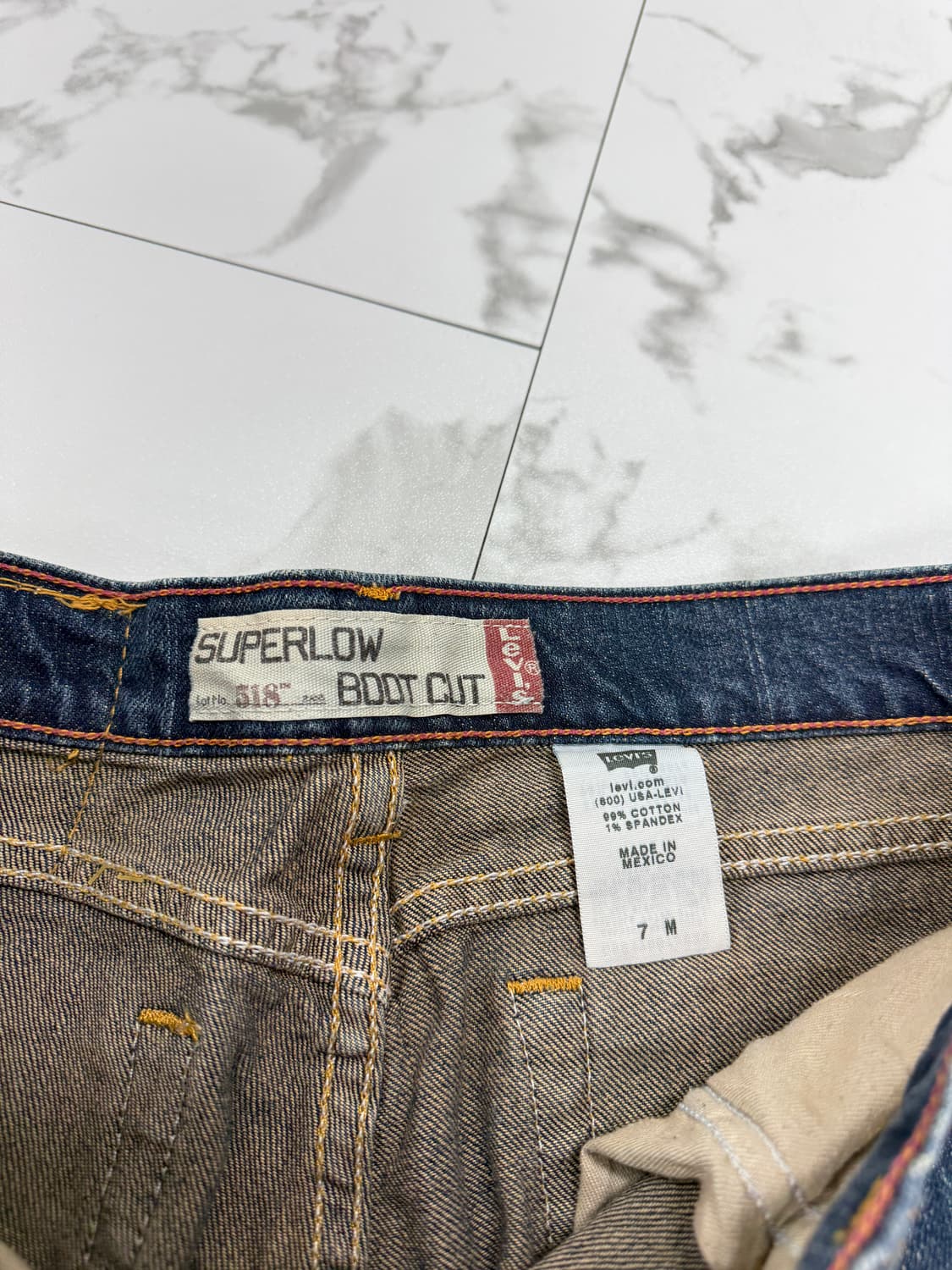 리바이스 518 부츠컷 데님 팬츠 상품이미지4