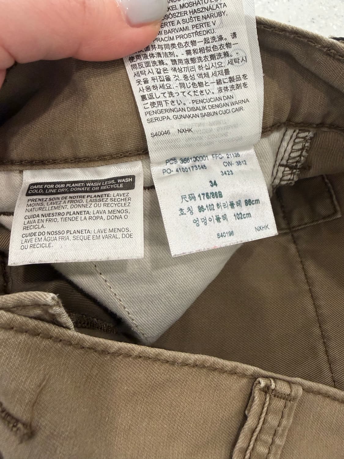 675. 리바이스 카고쇼츠 반바지 상품이미지3