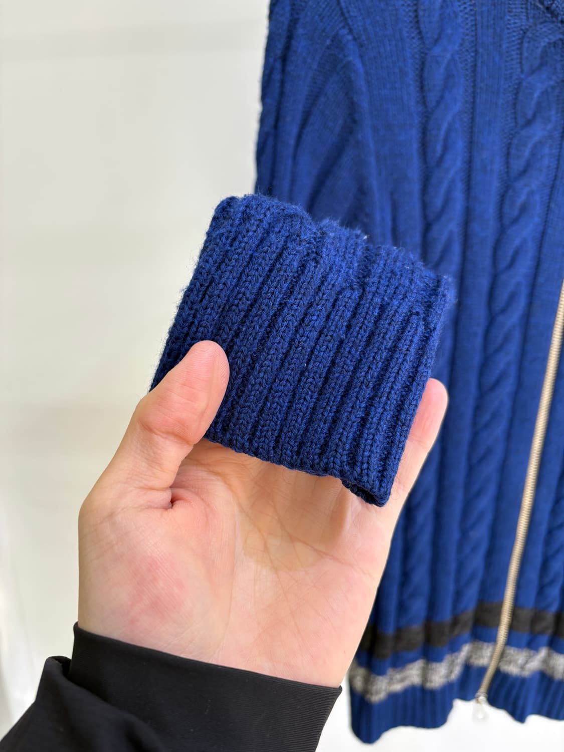 ATELIER SAB MEN 니트집업 상품이미지4