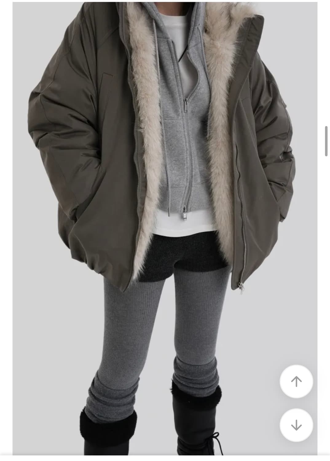 어텀 마레퍼하프점퍼  상품이미지6