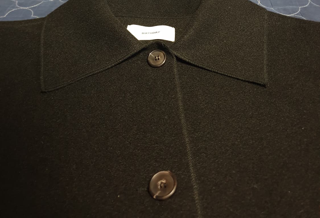 (보세) BIRTHDAY 투아웃포켓 크롭 코트 자켓 (F) 상품이미지2