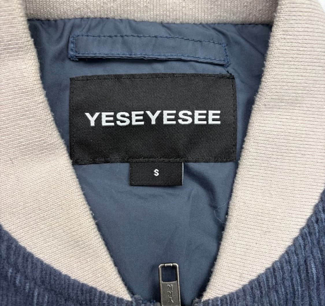 예스아이씨 코듀로이 블루 블루종 자켓 S 상품이미지5