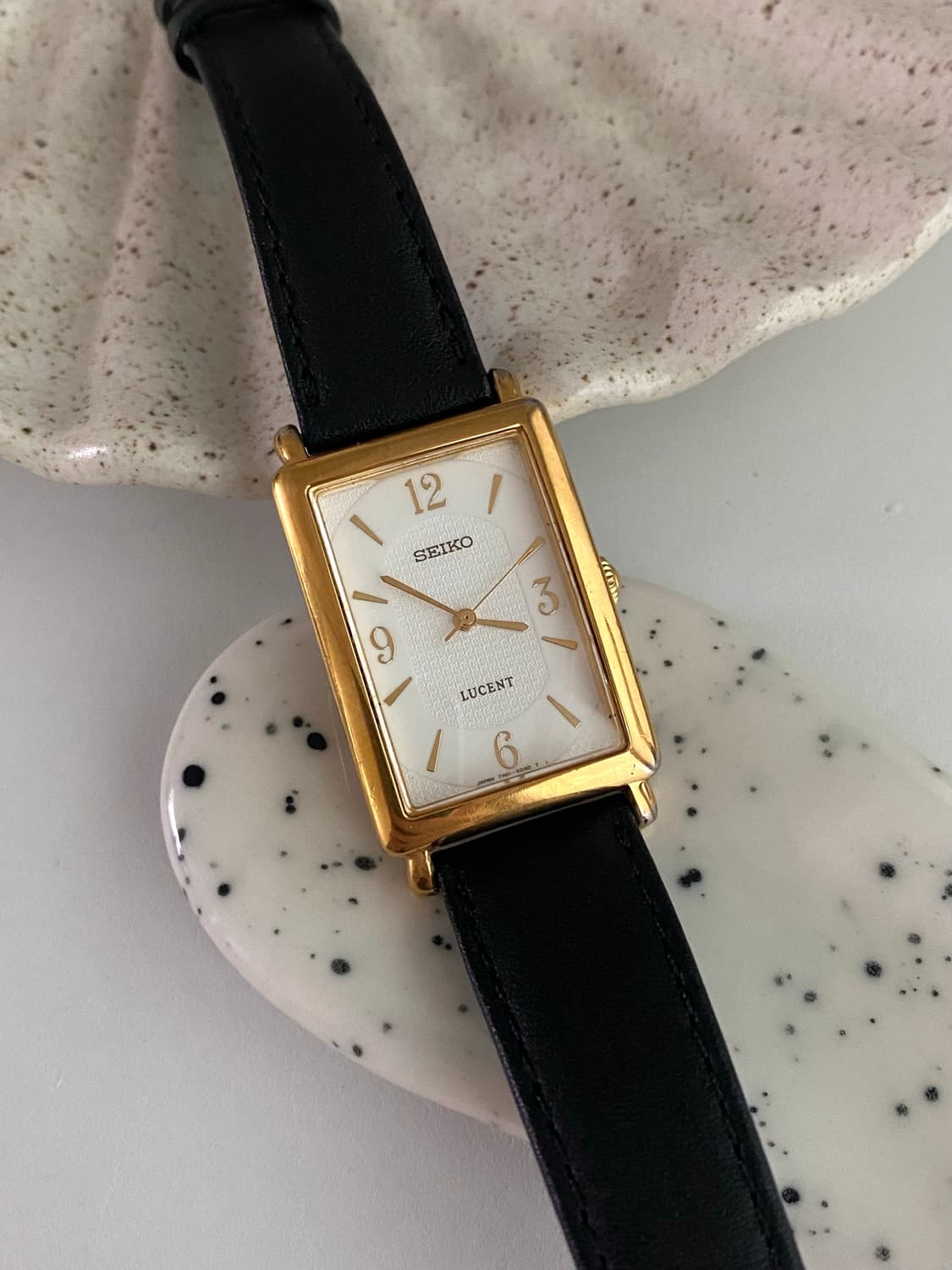 Seiko 세이코 lucent 루센트 스퀘어 쿼츠 상품이미지4
