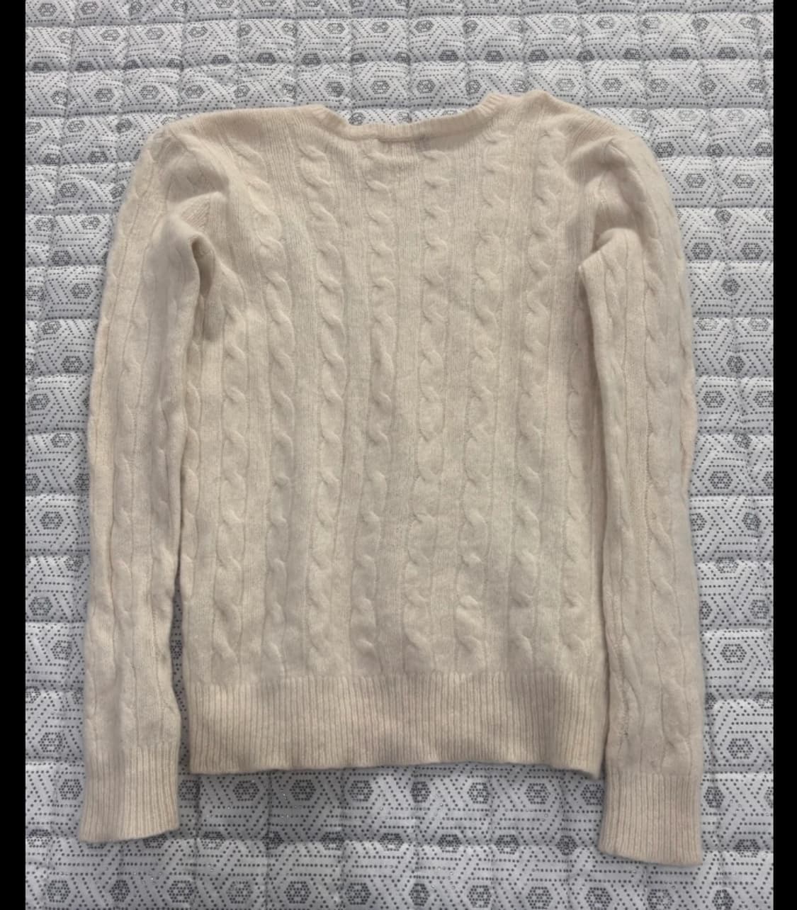 폴로 랄프로렌 케이블 캐시미어 니트 ~55 상품이미지3