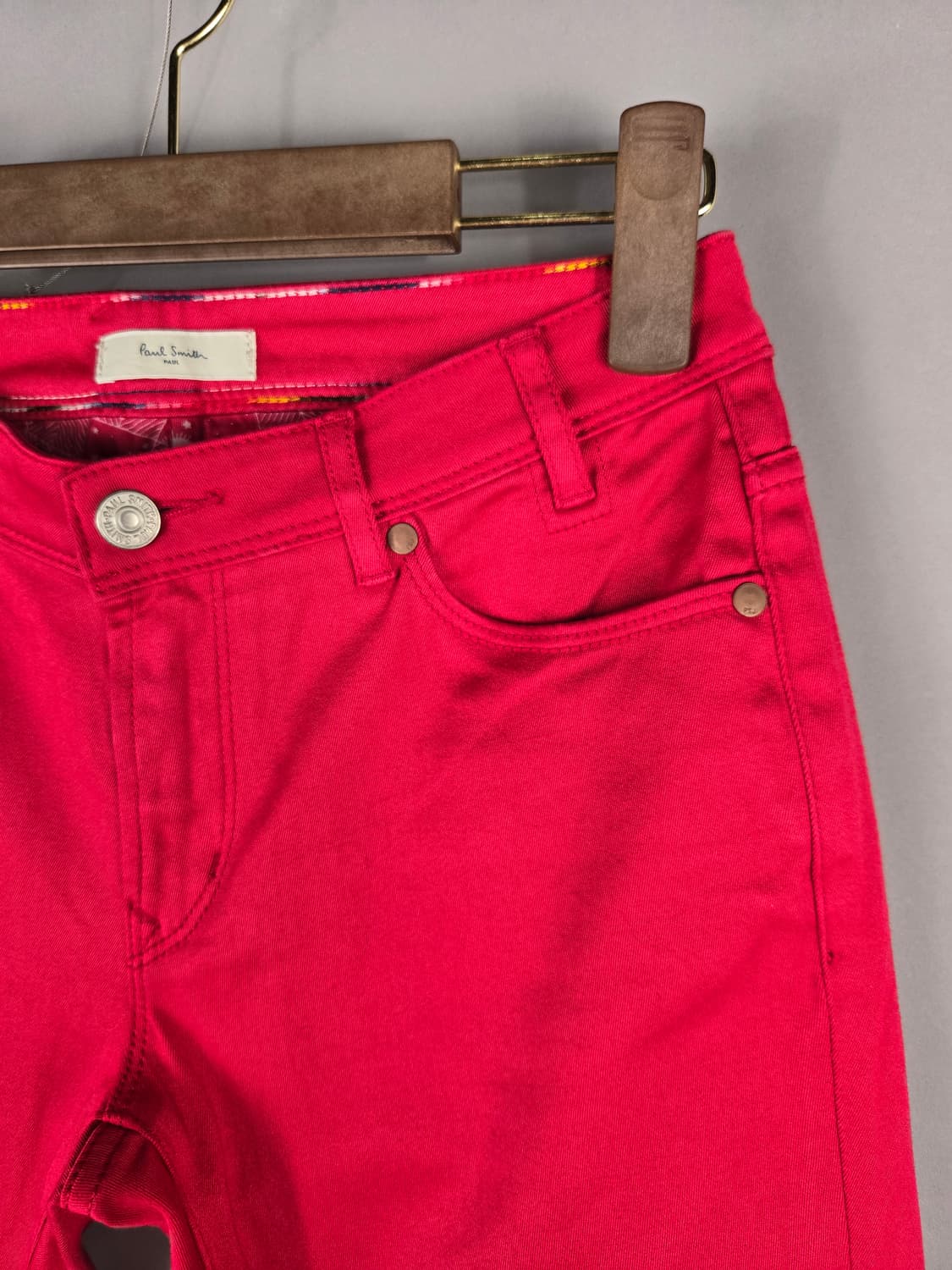 [무료배송]폴스미스 26 여성 스판 면 스키니 팬츠 바지 상품이미지3