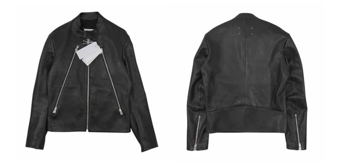 마르지엘라 14번 라인 5zip 라이더 레더 자켓 상품이미지4