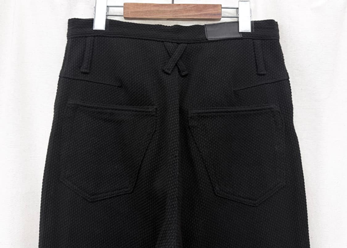 코자부로 23SS 롱 3D 부츠컷 팬츠 사시코 블랙 상품이미지6
