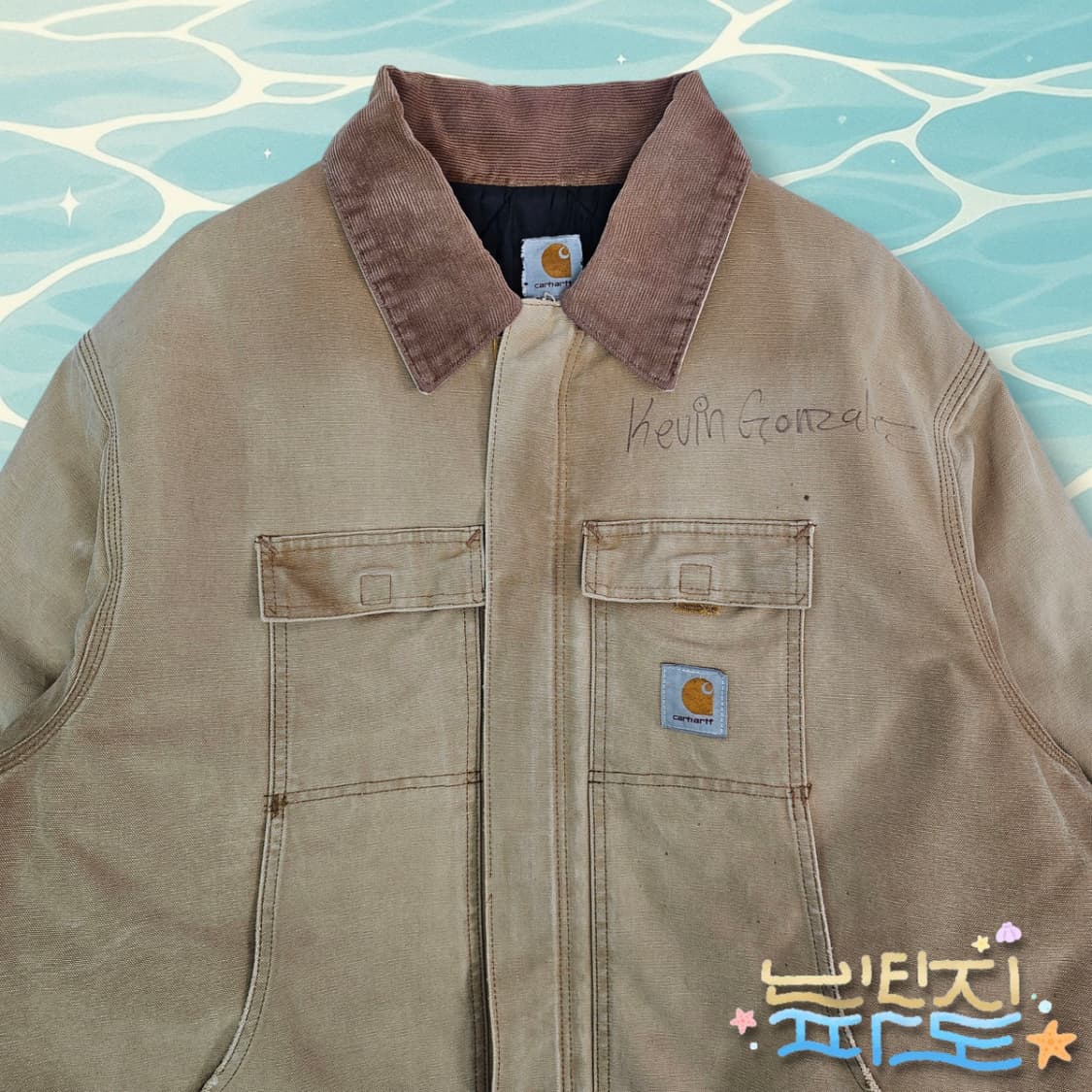  110 90S OG carhartt 칼하트 덕캔버스 아크틱 자켓 상품이미지2
