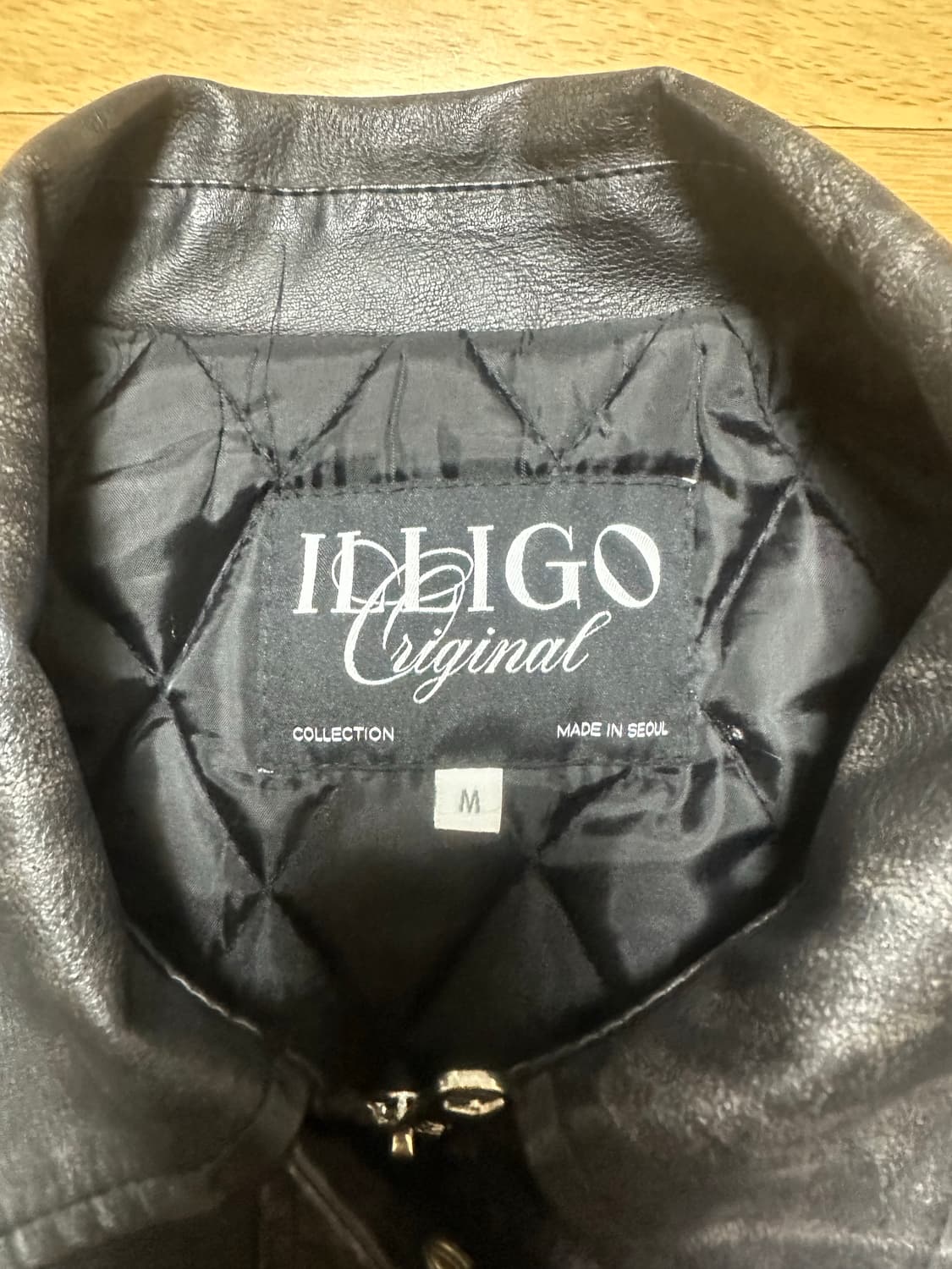 일리고 가죽자켓 상품이미지3