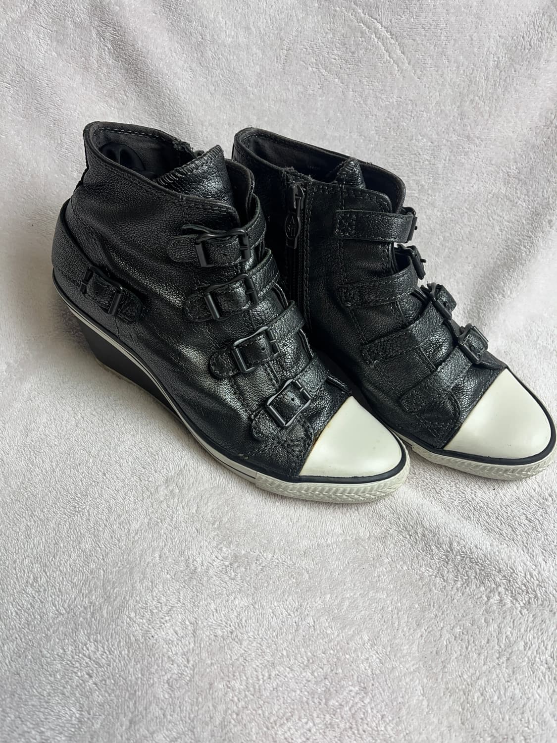 [37] 아쉬 레더 웨지힐 스니커즈 || ASH 230-235 상품이미지3