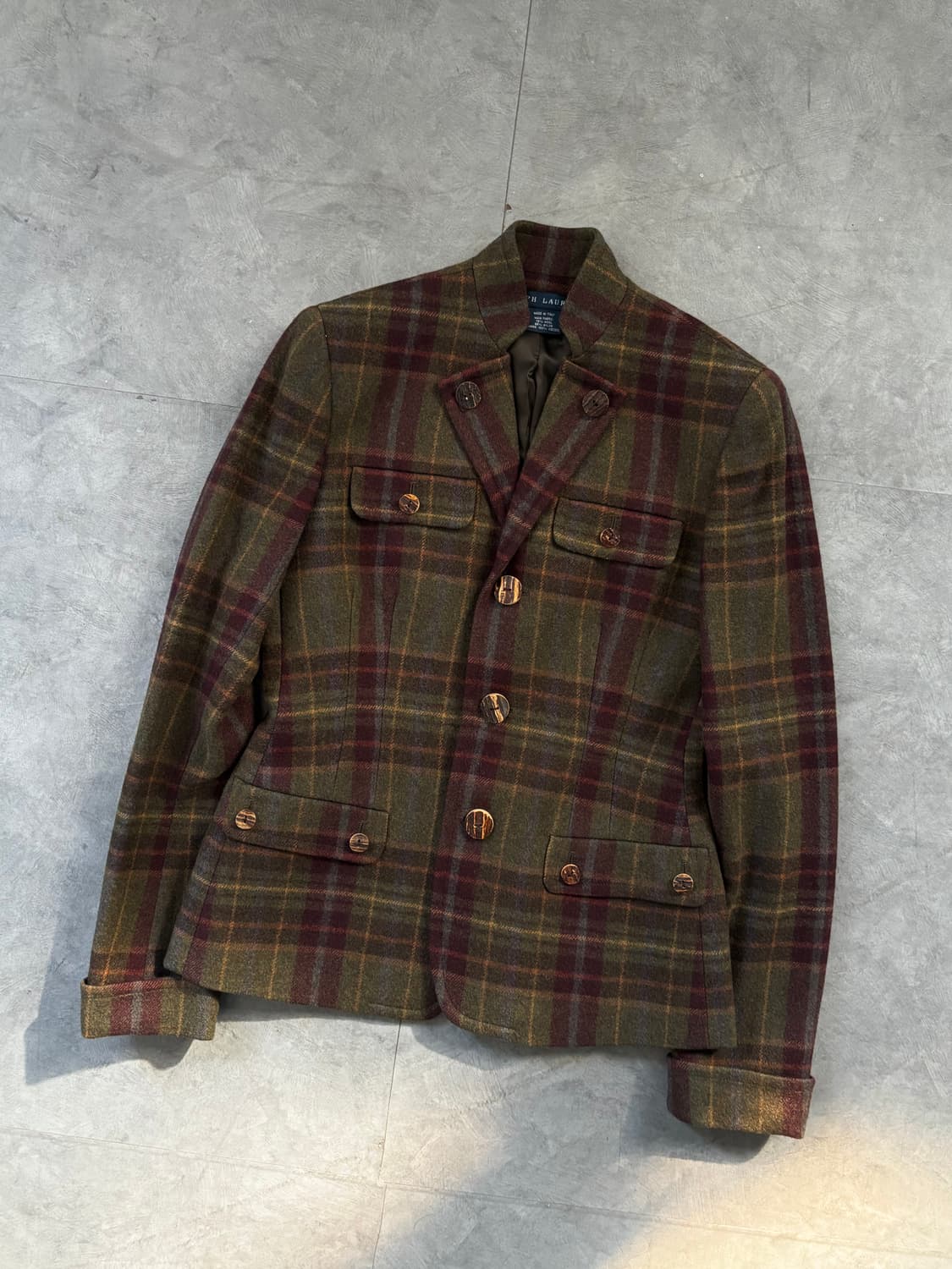 Polo 랄프로렌 그린 블레이저 자켓 상품이미지4