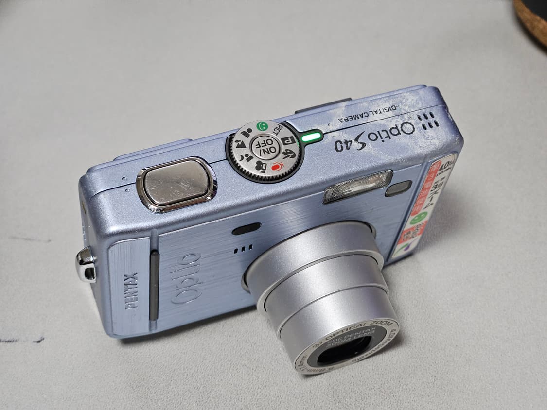 펜탁스 옵티오 s40 키키 디카 스카이블루 상품이미지3