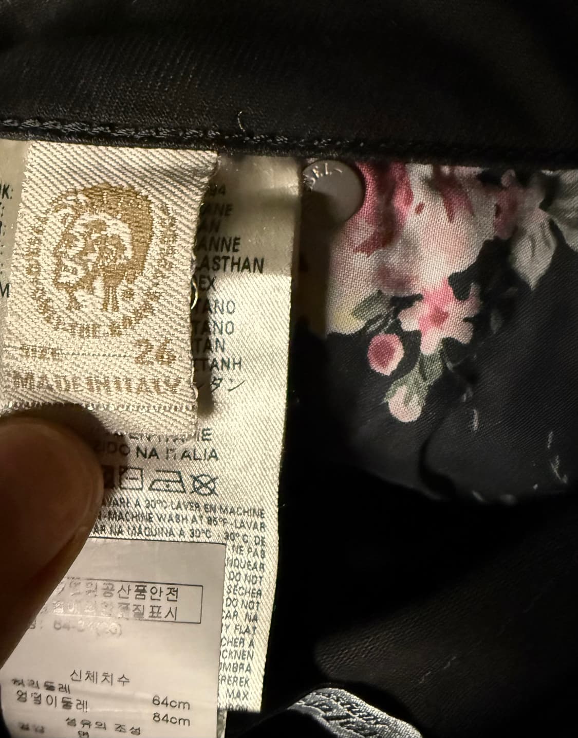 디젤 디스트로이드 빈티지 데님 상품이미지6