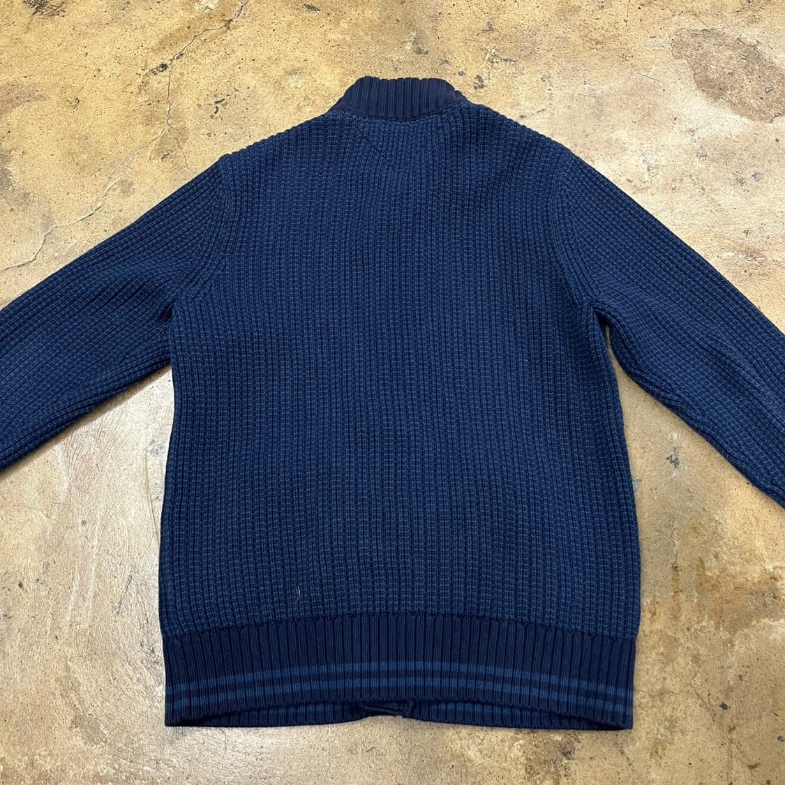 [정품/M] 타미힐피거 네이비 니트 가디건 b19 상품이미지4