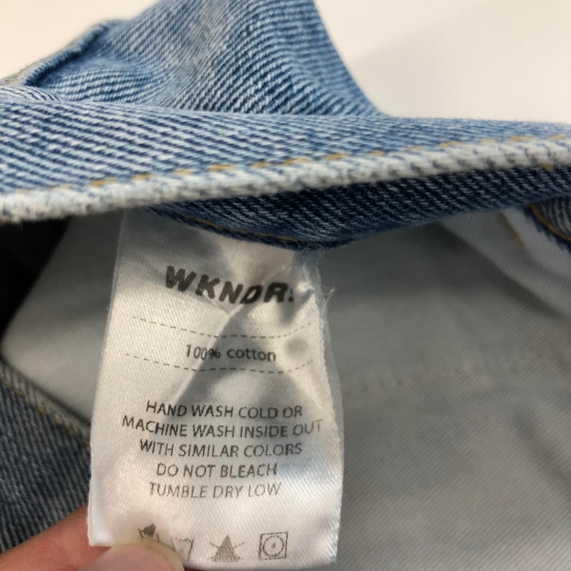 위캔더스 워크 데님팬츠 XL 36 인치 상품이미지6
