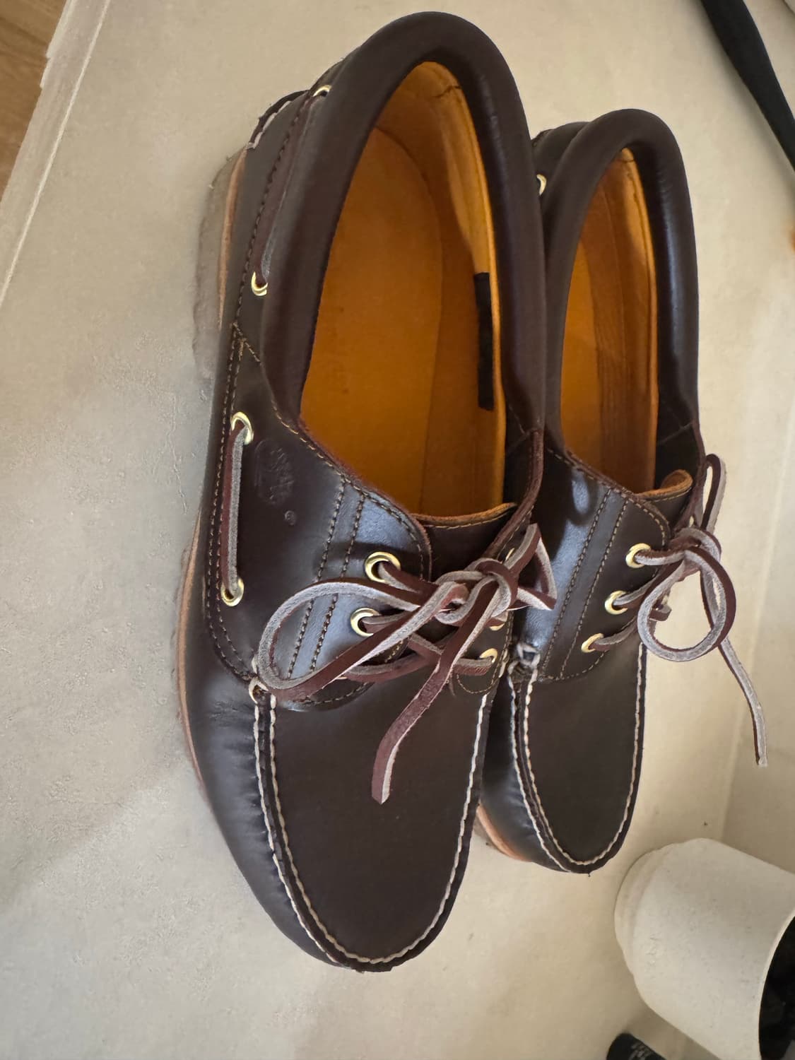 팀버랜드 보트슈즈 브라운 285 상품이미지2