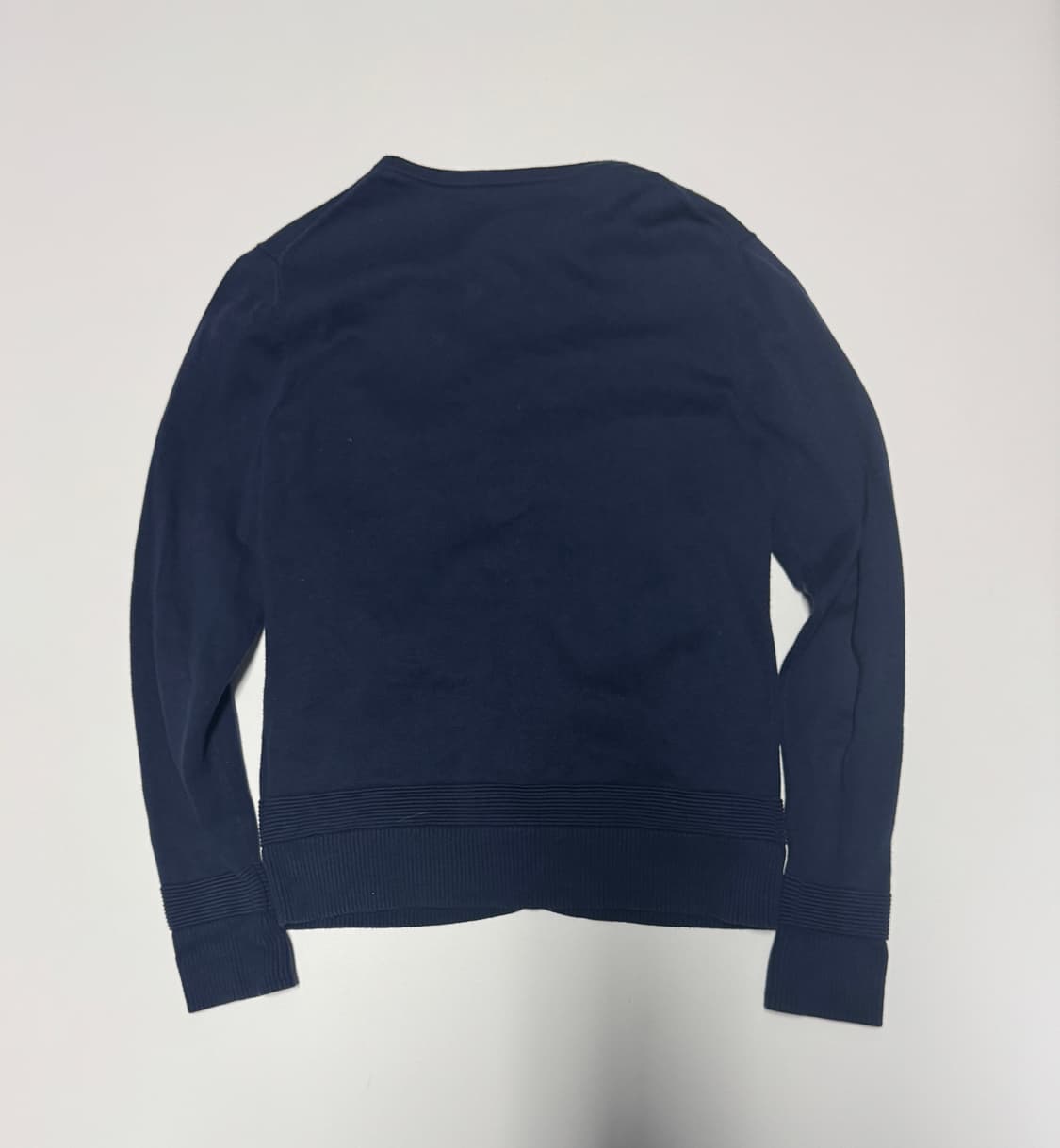 여성 정품 브룩스브라더스 코튼 미니멀 가디건 s 네이비 상품이미지2