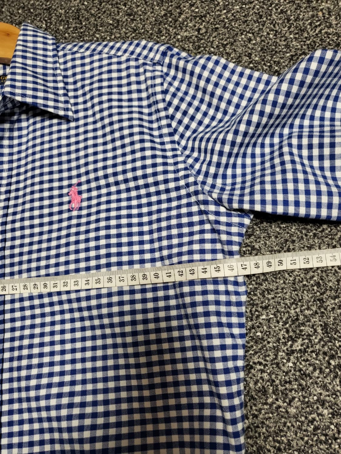 폴로셔츠 여성 깅엄체크셔츠 상품이미지7
