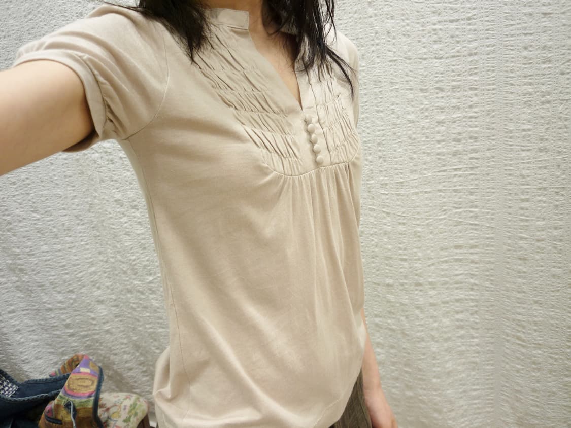 soft sand shirring top 상품이미지2