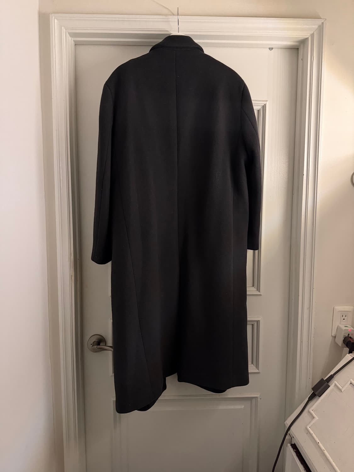 무신사스탠다드 대디숄더 캐시미어 블렌드 더블 코트 상품이미지3