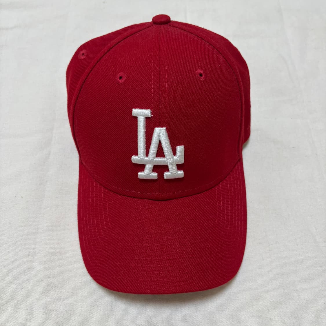 뉴에라 LA 볼캡 모자 레드 상품이미지1