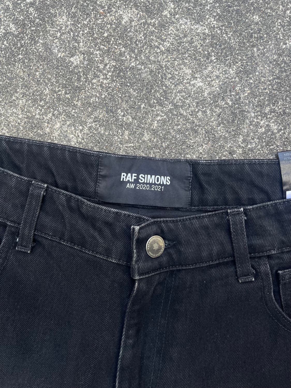 Raf simons 20fw Uneven knee pants 상품이미지5