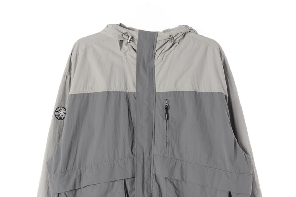 코드그라피 테크니컬 유틸리티 후드 윈드브레이커 그레이 M 상품이미지4