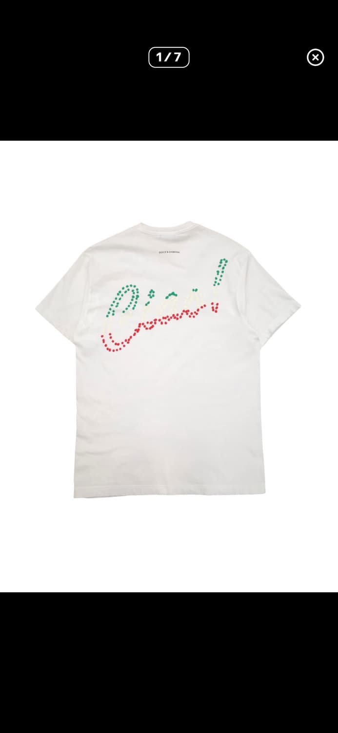 돌체앤가바나 티셔츠 상품이미지1