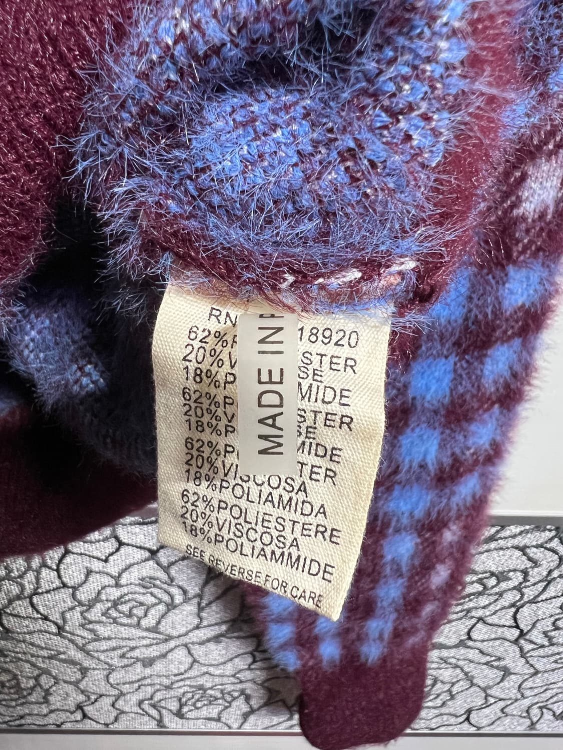 FRNCH PARIS 체크 가디건 상품이미지4