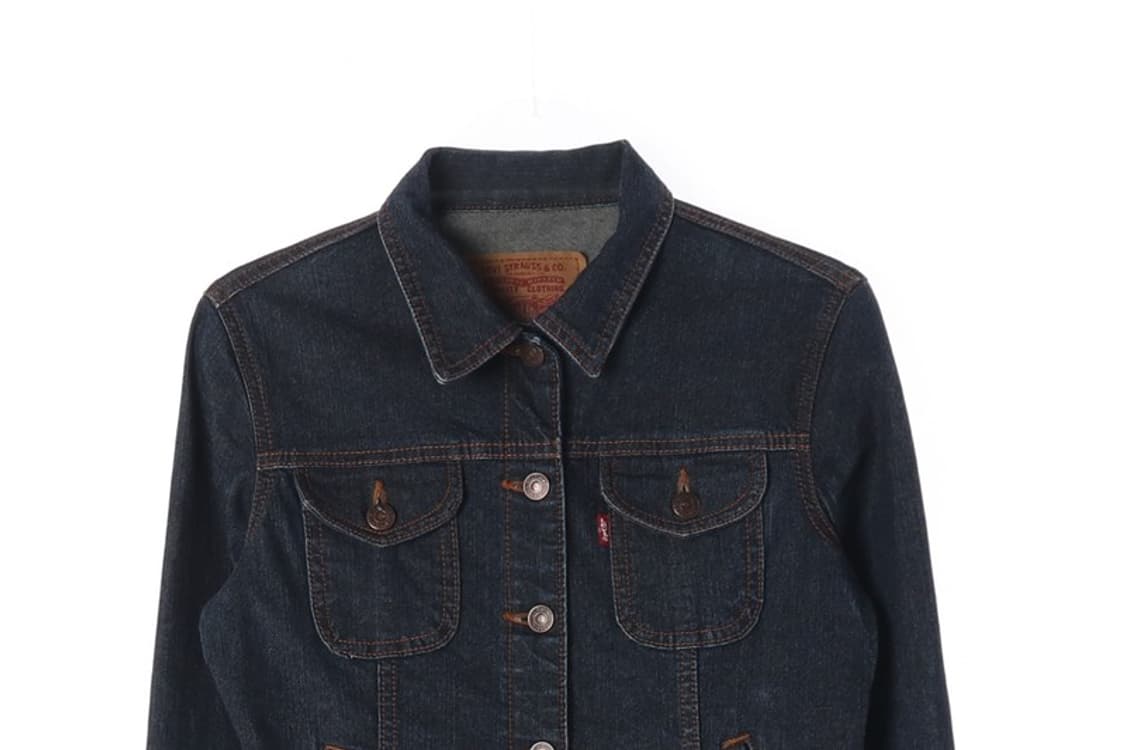 리바이스 진청 스티치 스판 데님 자켓 S 상품이미지3