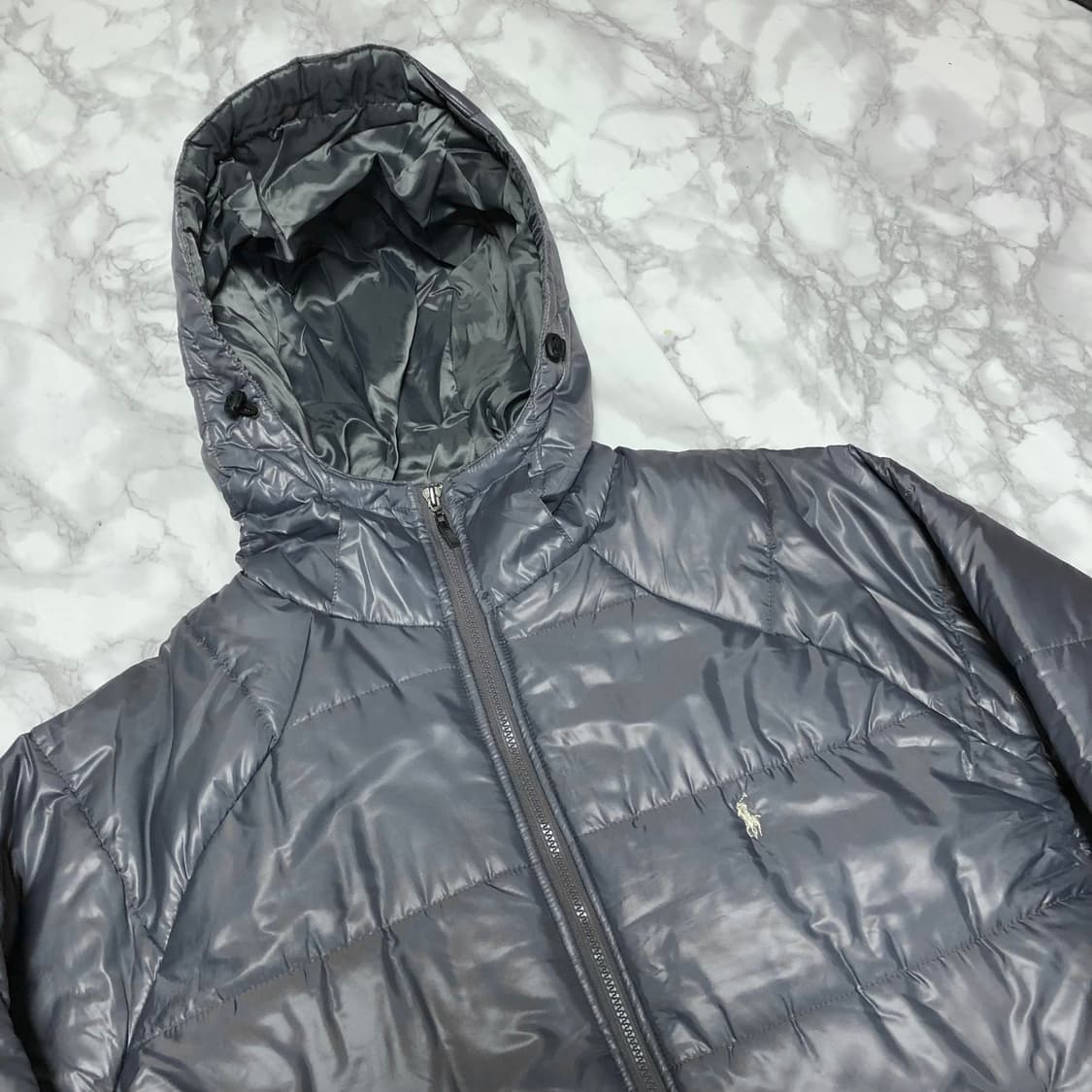 폴로 랄프로렌 자켓 거의새거 실버그레이 희귀 대장급 상품이미지2