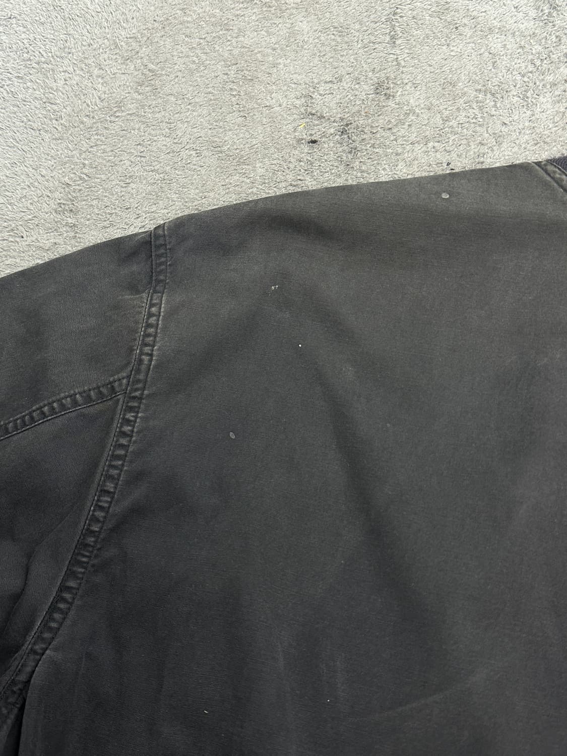 90s HUGO BOSS 페이디드 봄버 자켓 XL 상품이미지9