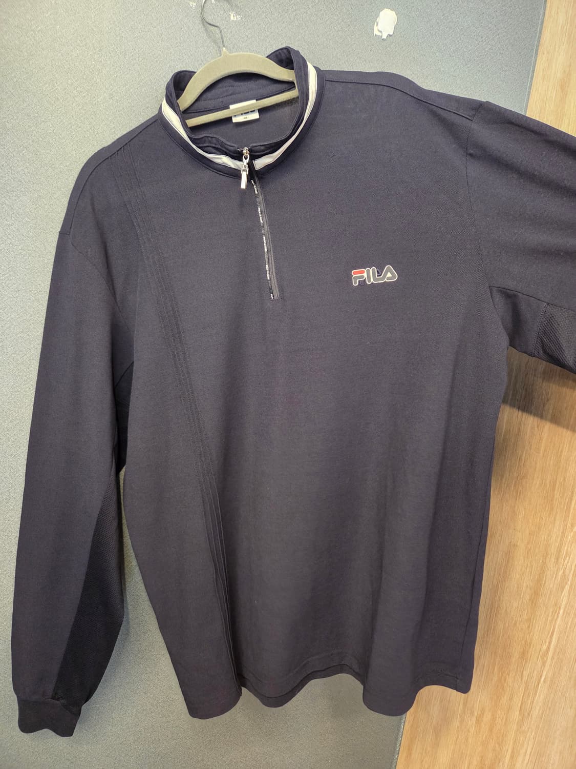 휠라 반집업티셔츠 (봄.초여름용) 상품이미지4