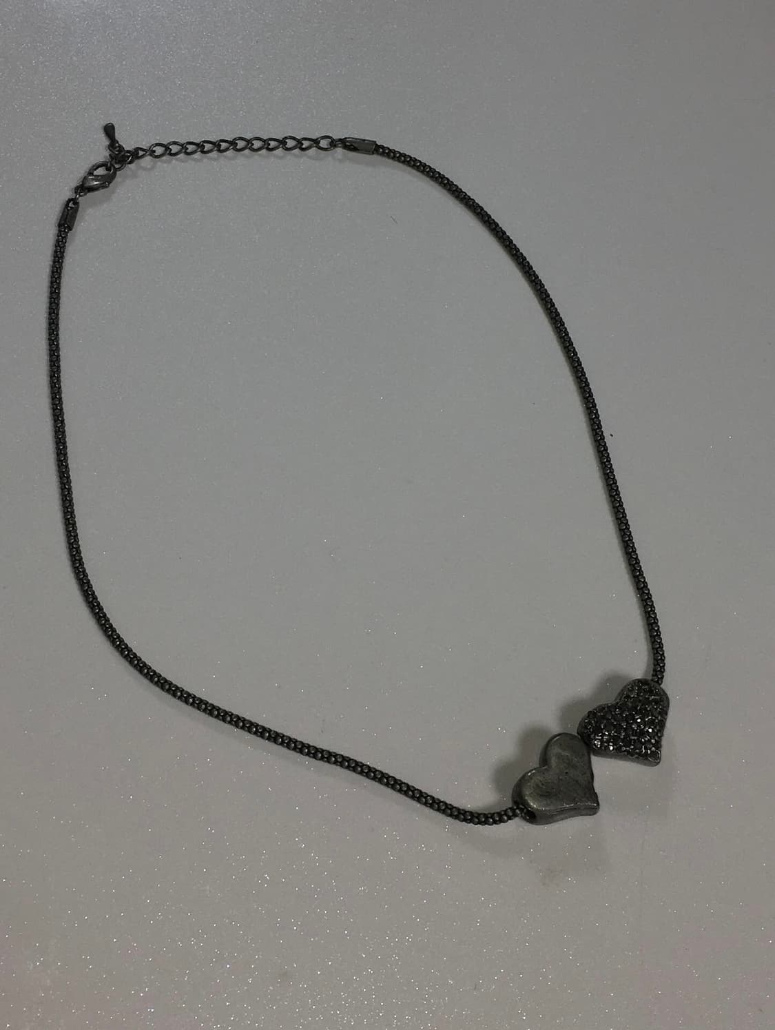 Heart twins necklace  상품이미지2