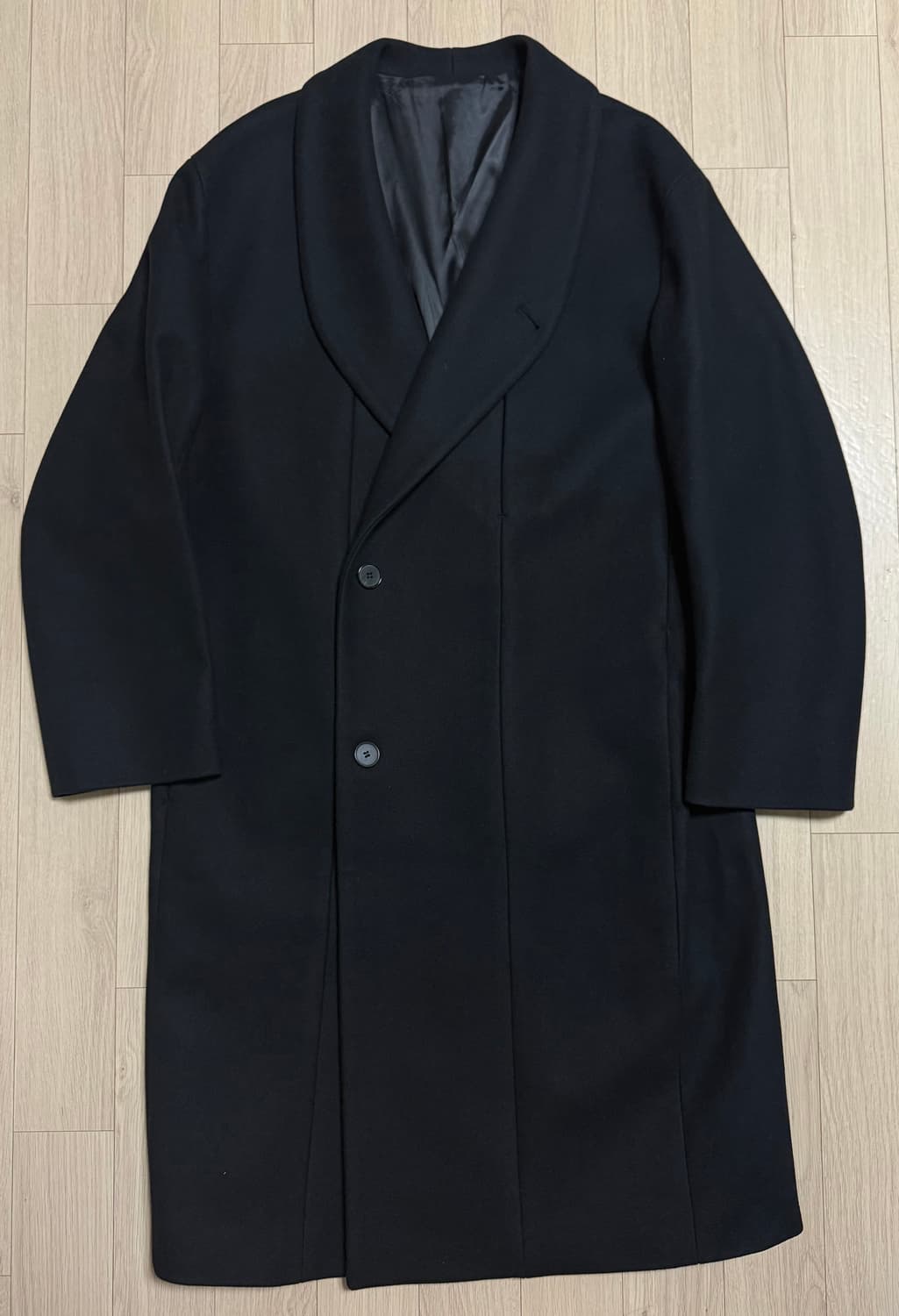 마마가리 MTR 카프탄 코트 46 블랙 상품이미지3