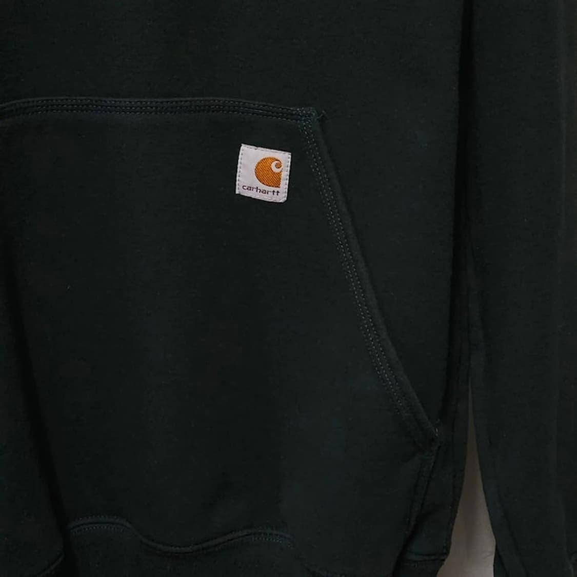 95~100 Carhartt 칼하트 오리지널핏 후드티 다크그린 상품이미지3
