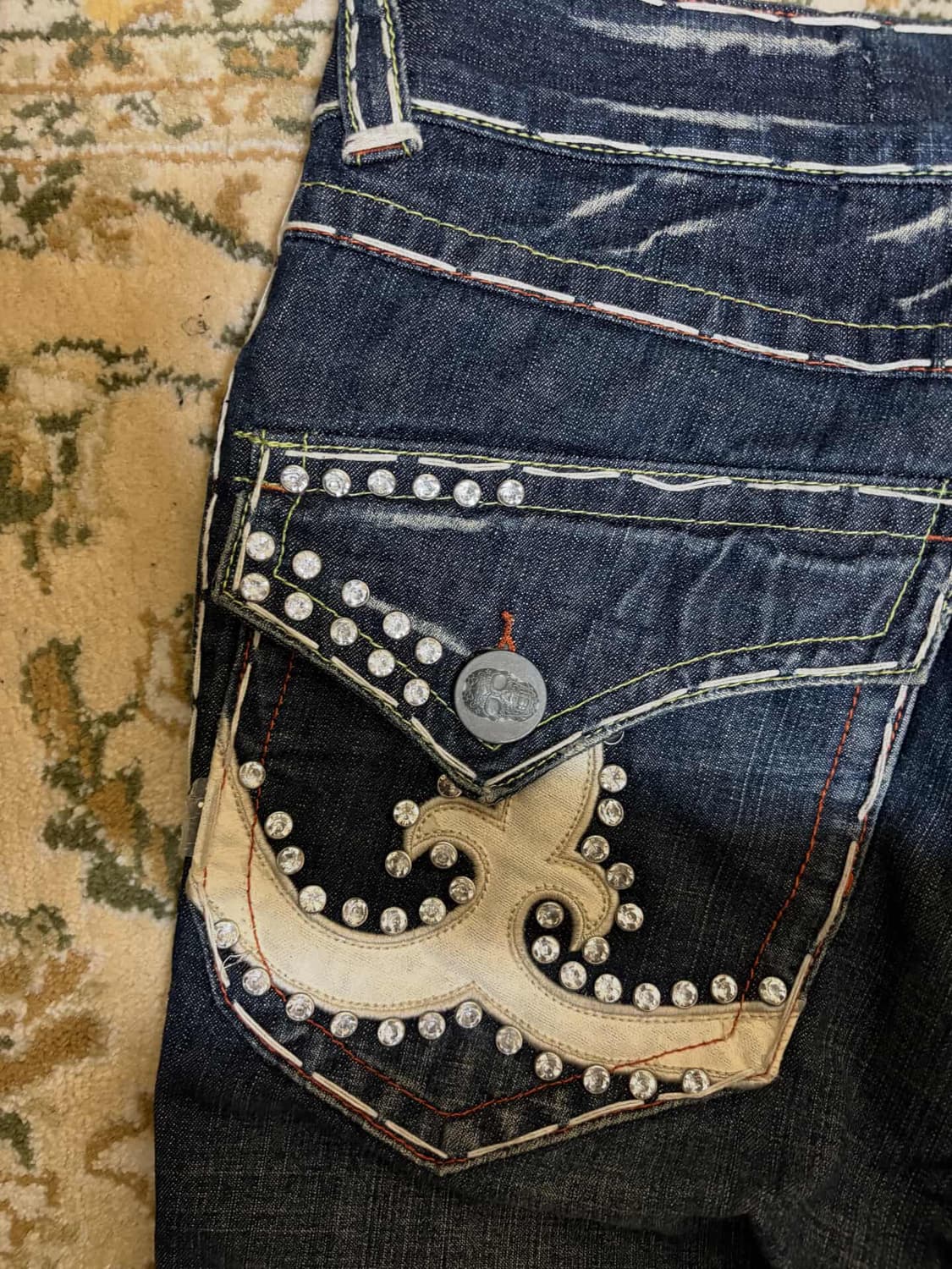 Stud Detail Flare Pants 상품이미지6