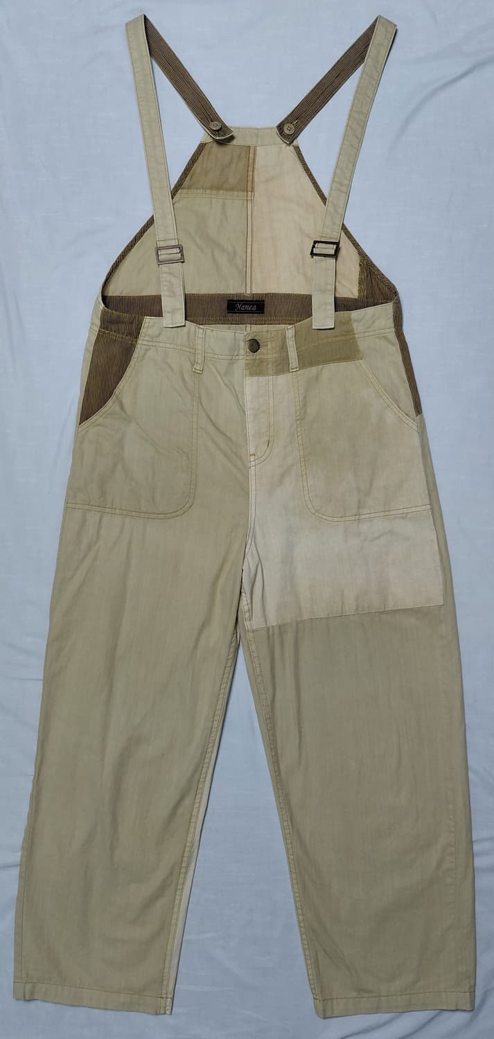 [Nanea] 나네아 빈티지 패치워크 코튼 오버롤 (Free) 상품이미지2