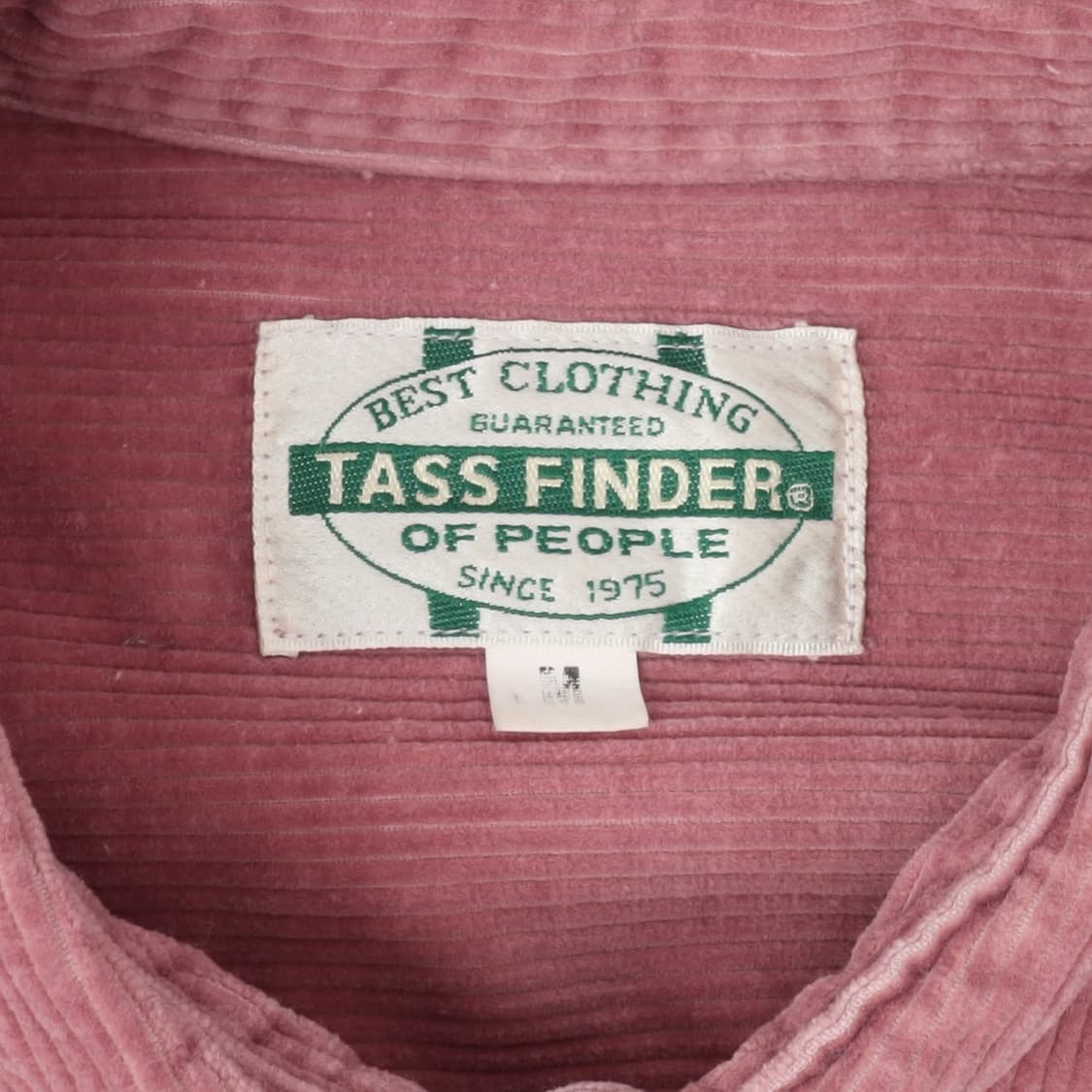 Tass finder 다크 핑크 코듀로이 워크 셔츠 상품이미지8