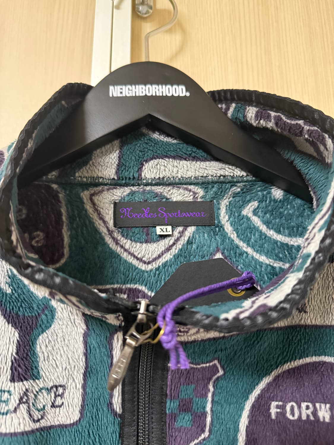 니들스 23aw 스포츠웨어 W.U.파이핑 플리스 자켓 상품이미지2