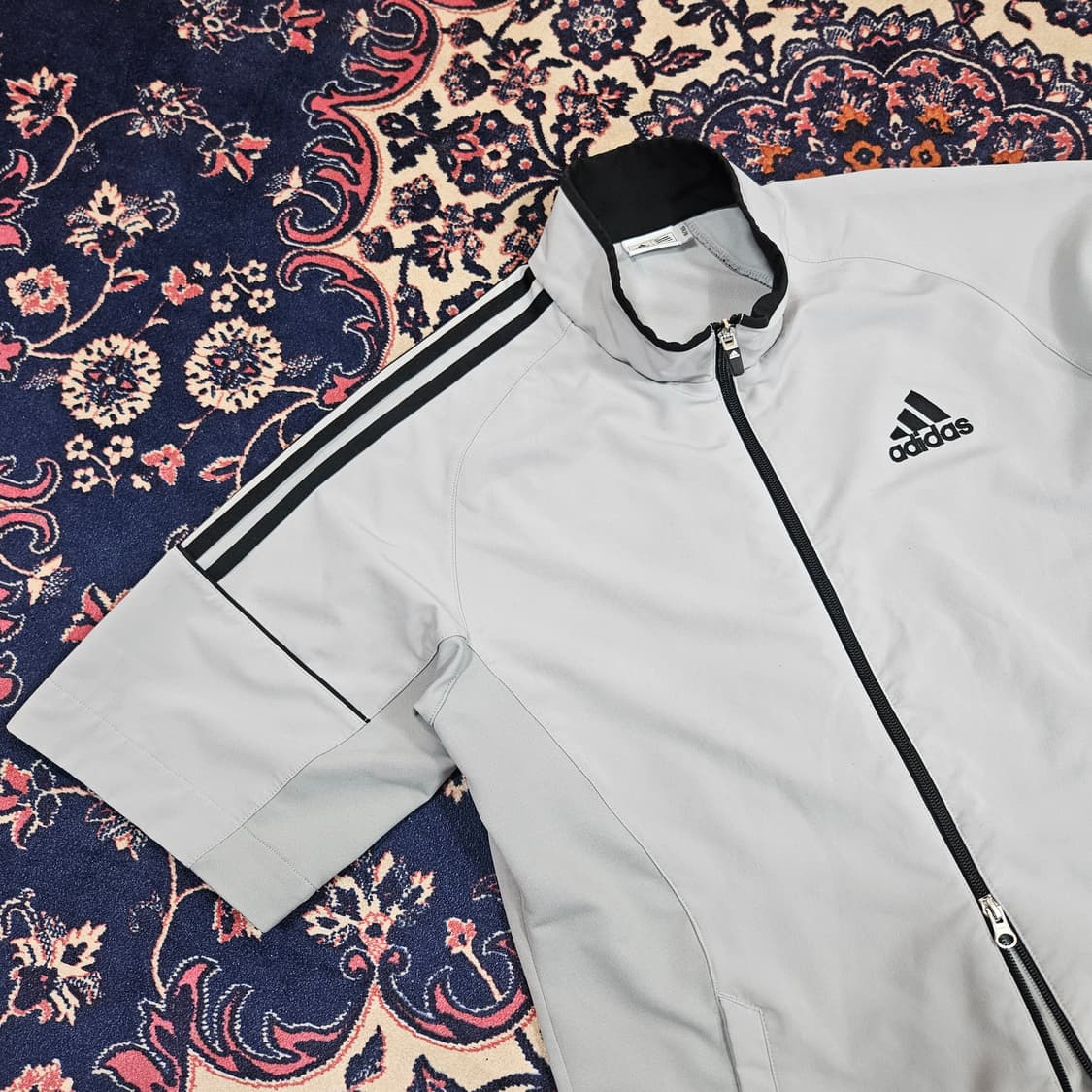 아디다스(Adidas) 투웨이 집업 반팔 저지 100-105size 상품이미지2