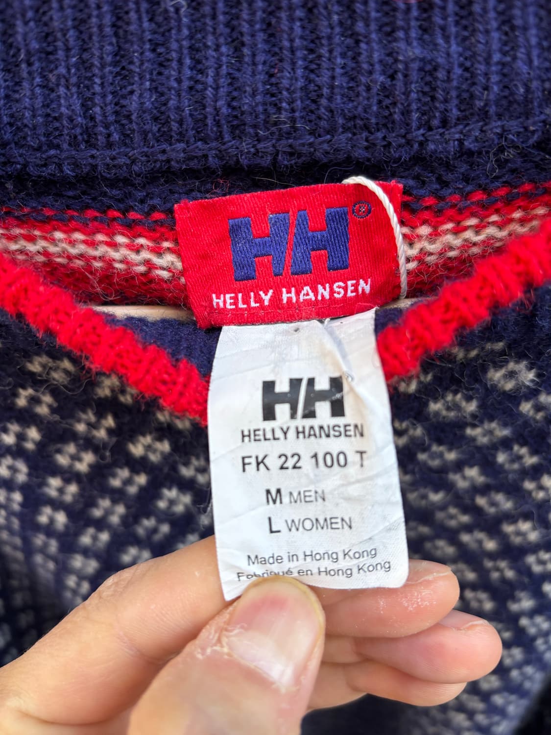 헬리한센 빈티지 울니트 상품이미지5