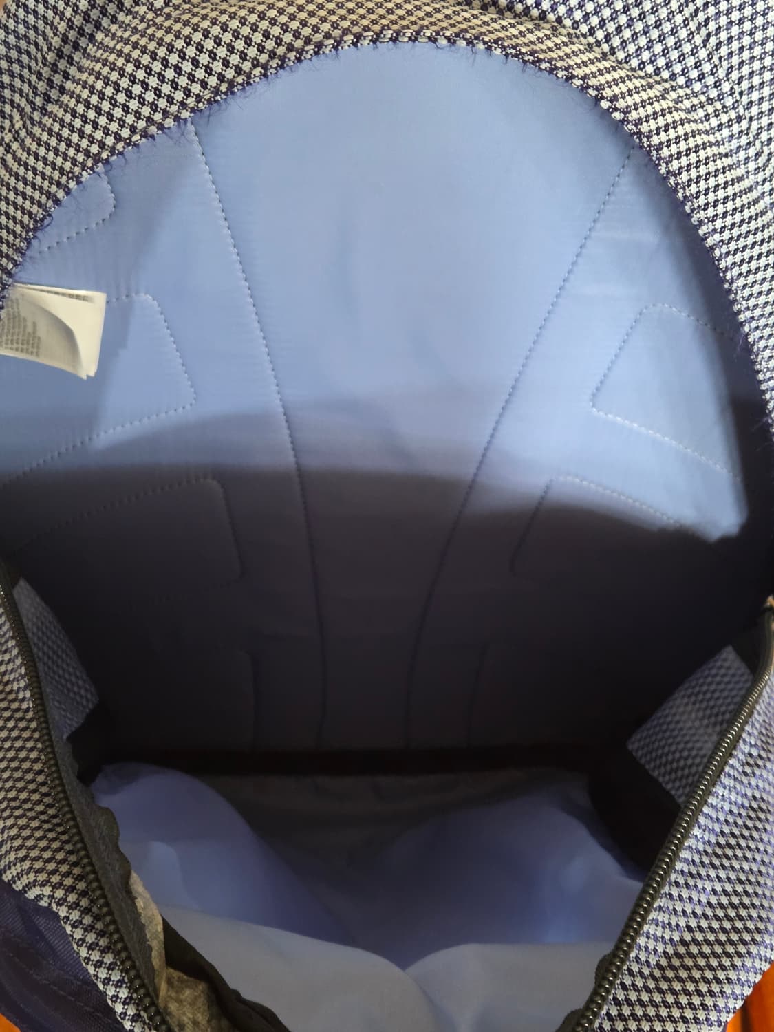 노스페이스 블루 체크 백팩 상품이미지6