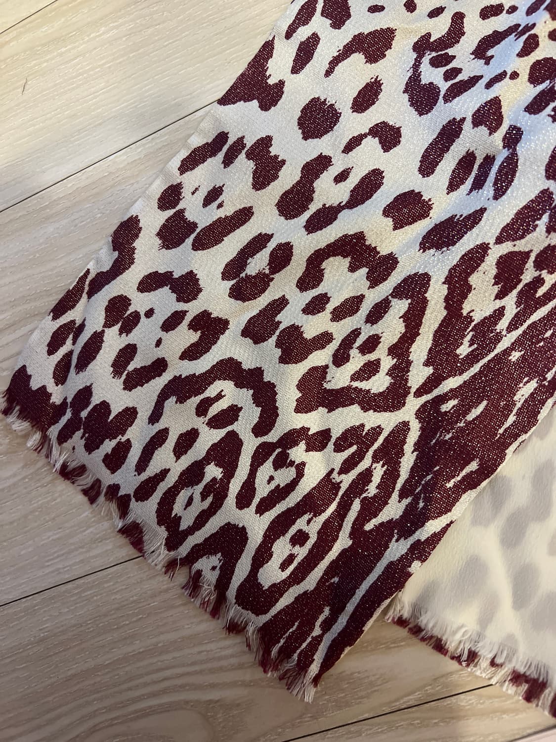 레오파드 프린트 스카프 상품이미지3