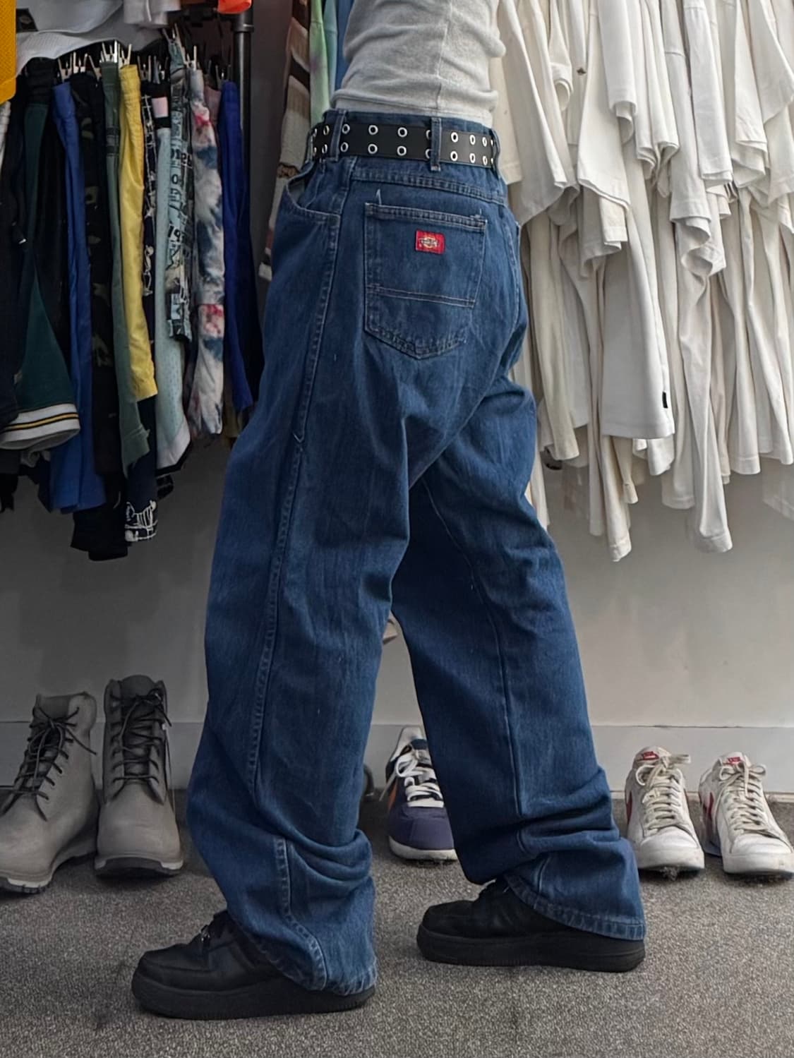 00s 디키즈 워크웨어 릴렉스 핏 데님팬츠 상품이미지7