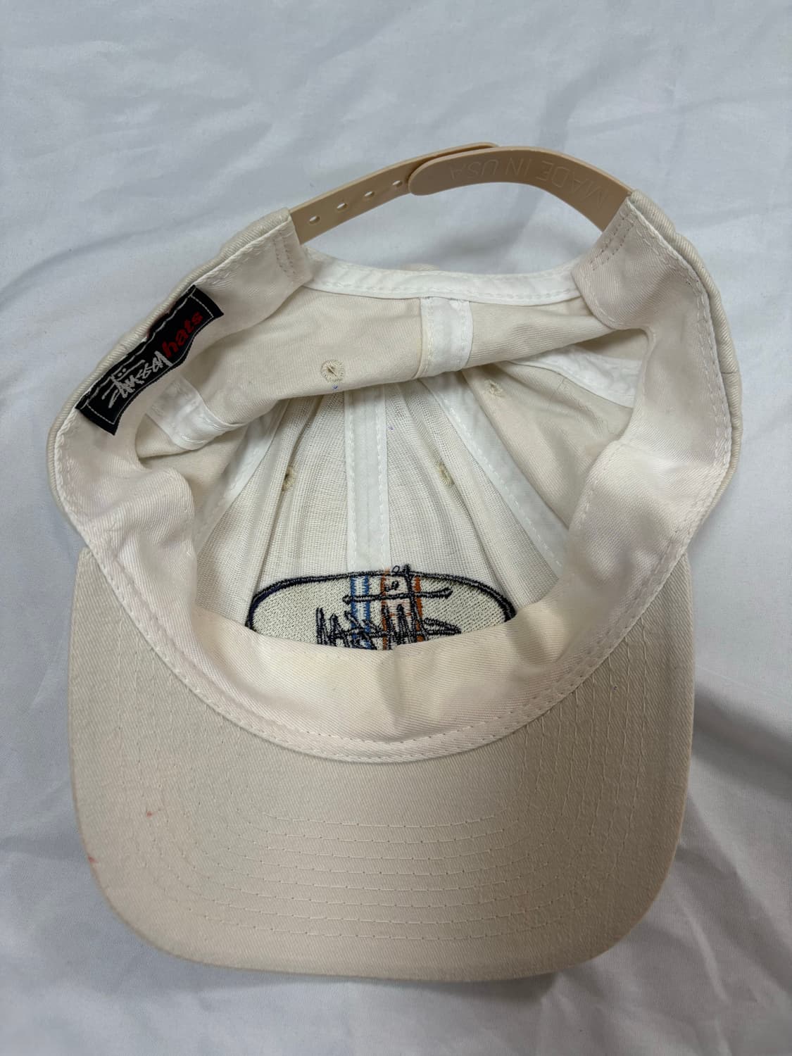 90s stussy cap made in usa 상품이미지6